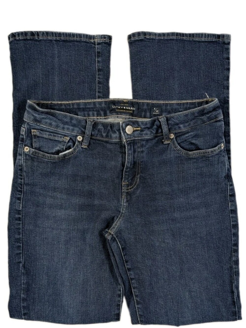 Lucky Brand Lolita Boot Jeans Womens 8 29 Regular Dark Wash
